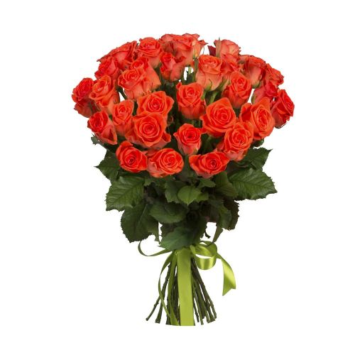 Купить 35 оранжевых роз с доставкой по Александровскому